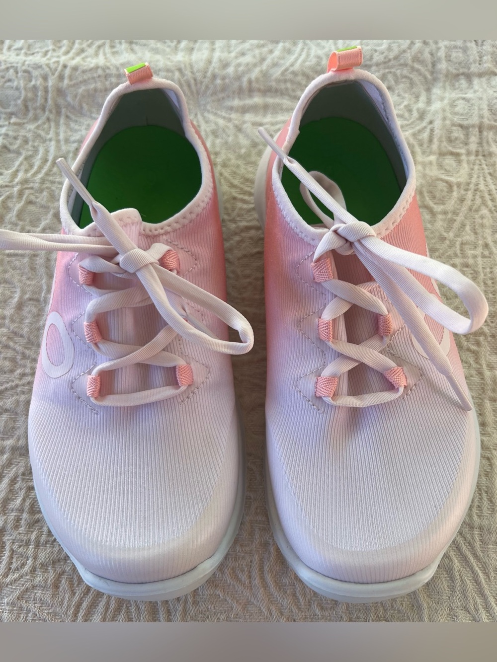 OOFOS OOmg Sport LS Blush Pink Mutare Shoes 37/6